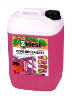 Огне-биозащита профессиональная 1 и 2 группы ЗЕЛЕСТ ЭКОПИРОЛ ФОРТЕ, 12 кг
